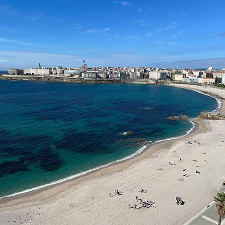 Primera Linea Playa Riazor La Coruña Eksteriør bilde